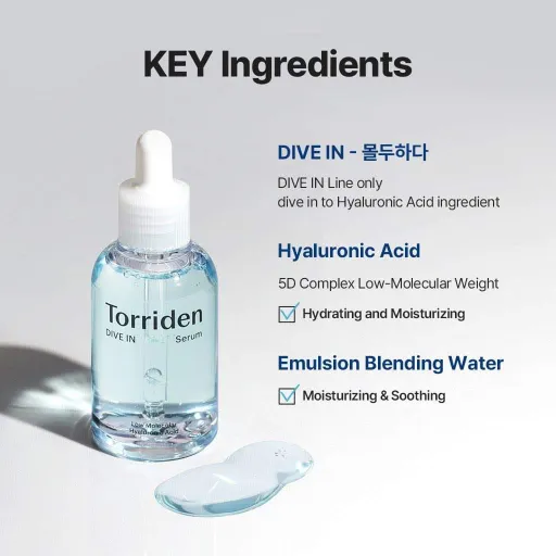Torriden Low Molecular Hyaluronic Acid Serum (50ml)